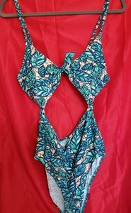 One piece bathing suit